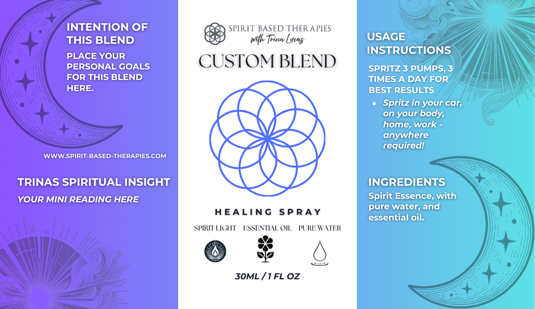 Custom Spiritual Healing Remedy