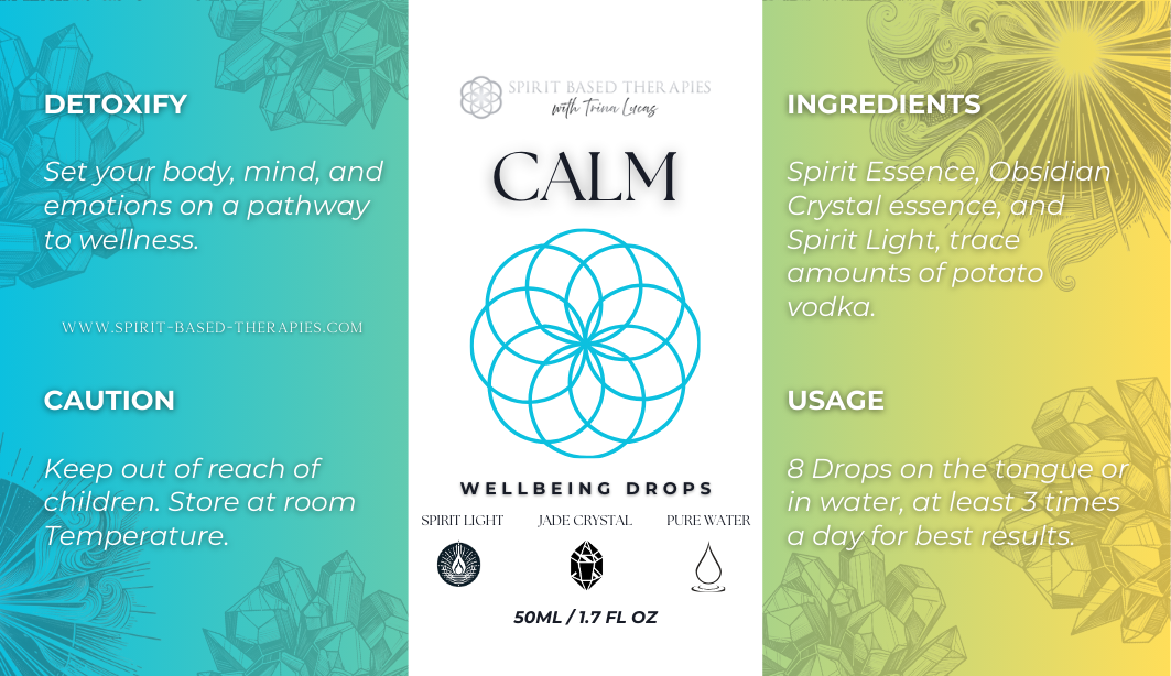 SPIRITUAL HEALING DROPS - CALM