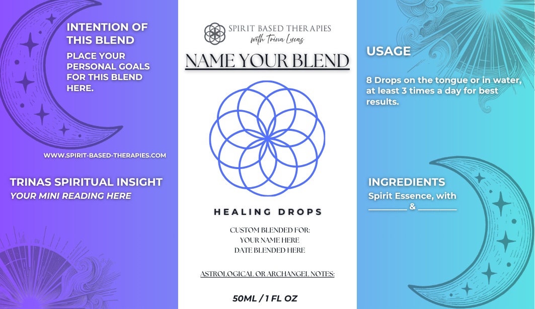 Custom Remedy - Spiritual Healing Drops