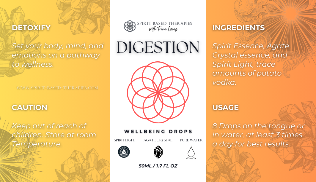 SPIRITUAL HEALING DROPS - DIGESTION