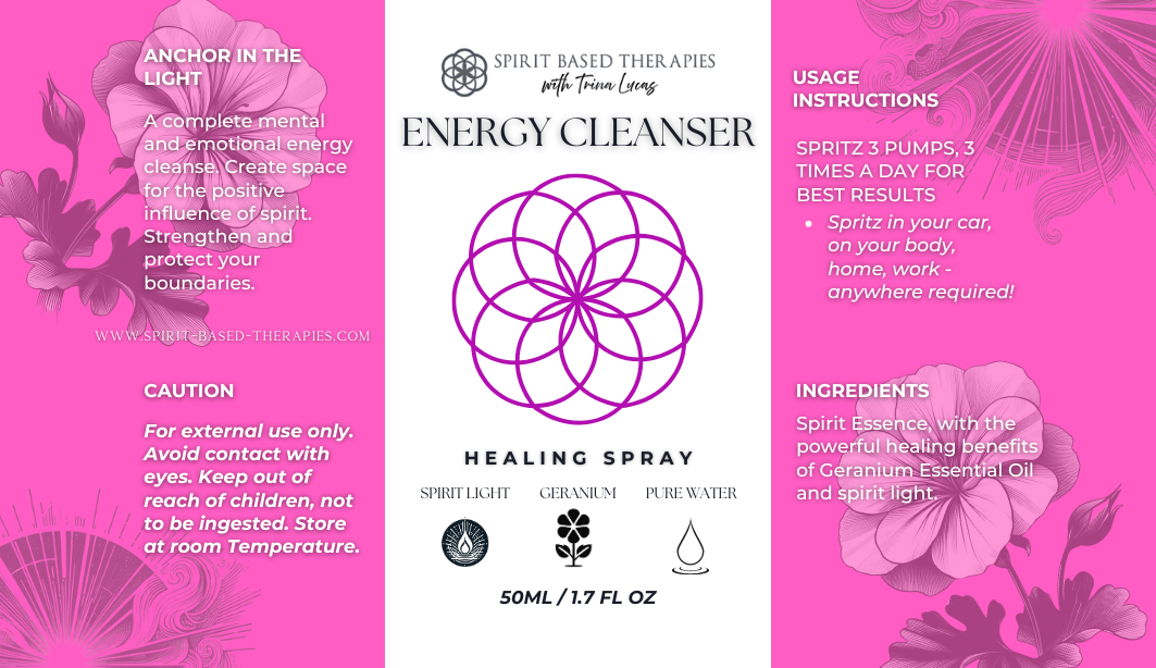 SPIRITUAL HEALING MIST: ENERGY CLEARING &amp; PROTECTION - RESTORE POSITIVITY