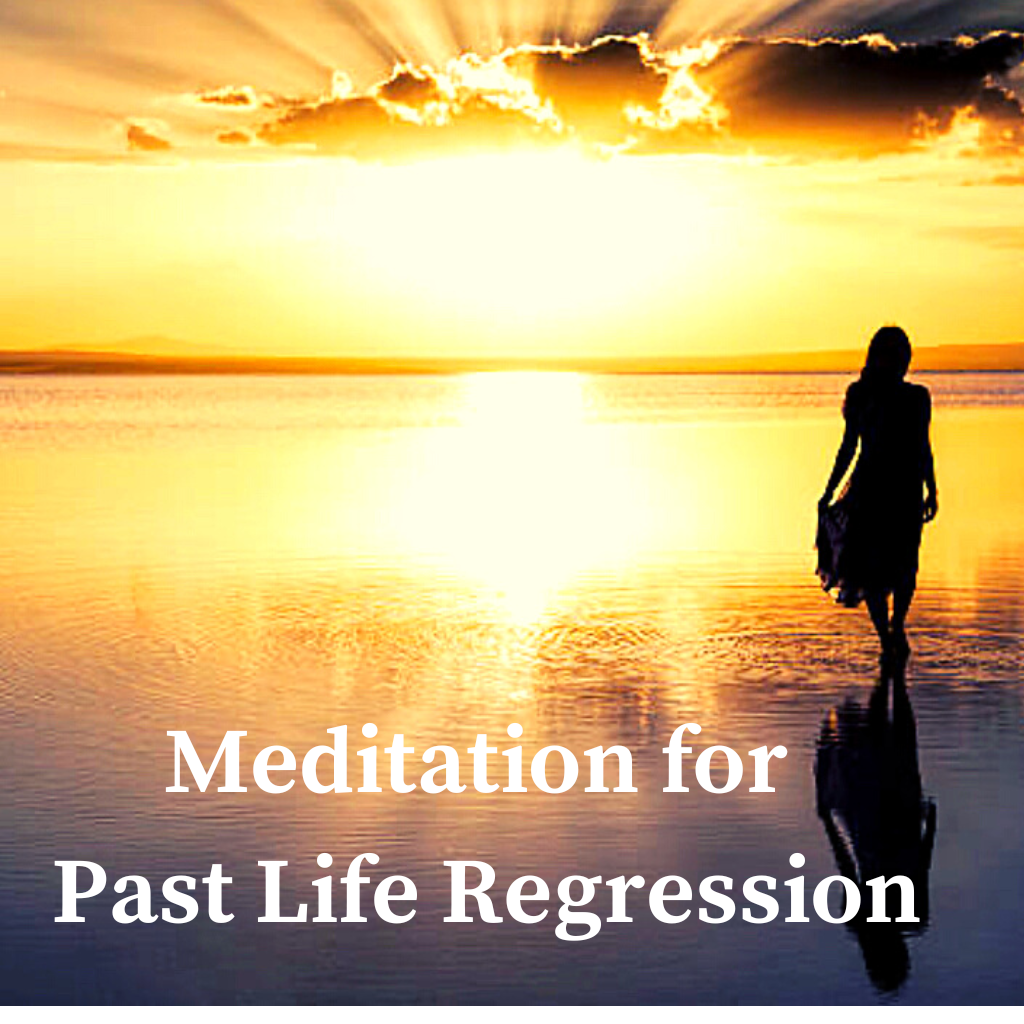 Guided meditation for past life regression.
